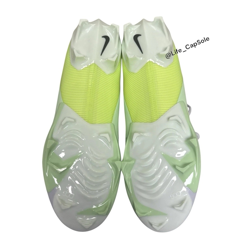 Size 13 Nike Vapor Edge Pro 360 2 Football Cleats Platinum Volt DA5456-004 Men - Picture 5 of 5